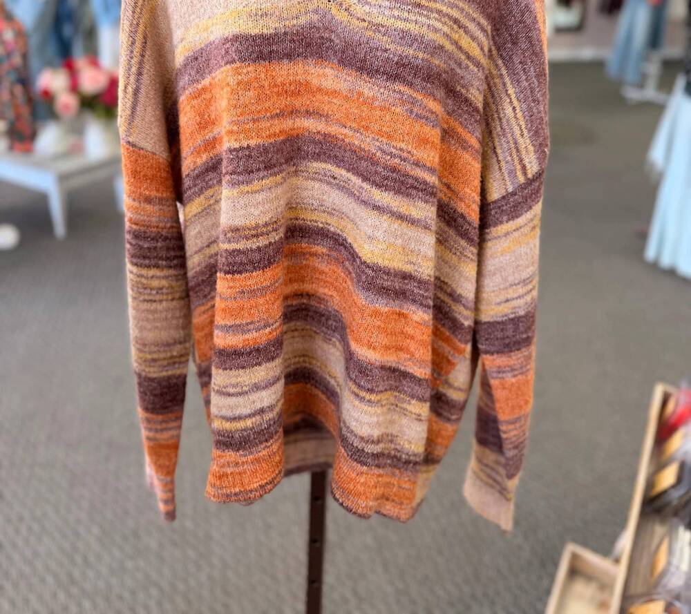 NEW DEAR JOHN DENIM women's marlowe sweater in multicolor